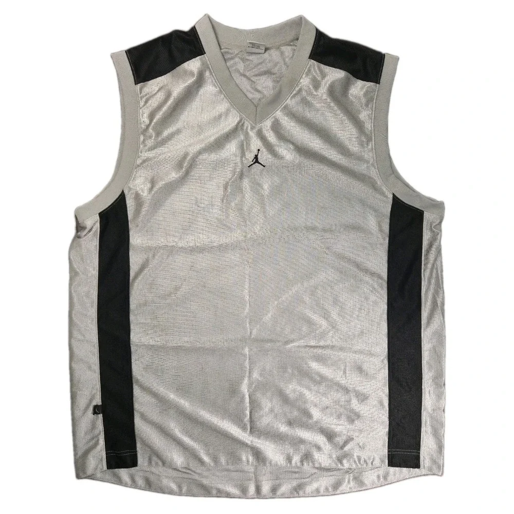 VTG Nike Air Jordan Jumpman Sleeveless Tank Top Jersey Mens 2XL Basketball Shirt